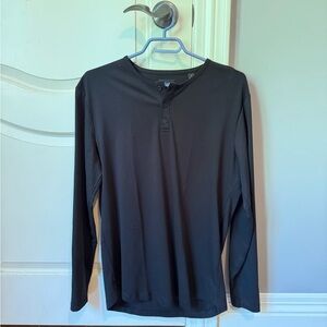 Cuts Long Sleeve Henley